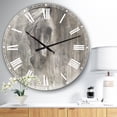 thumbnail image 2 of Designart 'Farmhouse Horse Farmhouse Wall Clock, 2 of 4
