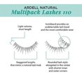 thumbnail image 3 of Ardell Natural Multipack 110 Negro, 4 pares x 1 paquete, 3 of 3