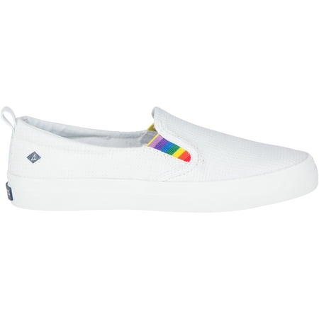 women's crest twin gore textile sparkle slip on sneaker