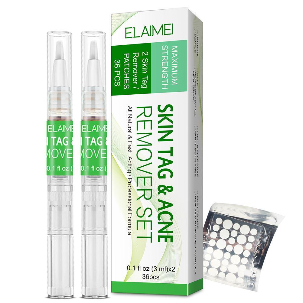 Wart Remover Pens and Warts Removal Pads Mole Removal Pimple Pads Set