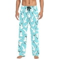 thumbnail image 2 of FREEAMG Men's Cotton Pajama Pants Lounge Sleep Pants Soft Sleepwear Pajama Bottoms with Pockets, 2 of 7