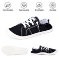 thumbnail image 3 of JENN ARDOR Women's Sneakers Canvas Low Top Lace Up Slip On Shoes Fashion Casual Comfortable Walking Flats Non Slip Platform Loafers, 3 of 8