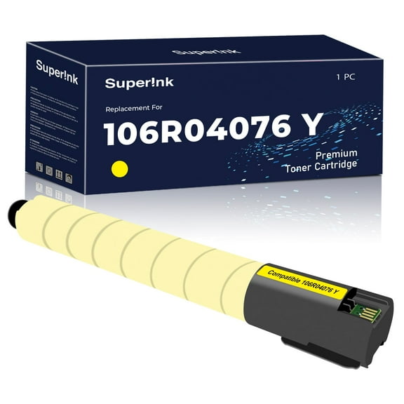 Compatible Xerox 106R04076 Yellow Toner Cartridge By Superink