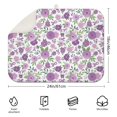 thumbnail image 2 of Microfibre Drying Mat for Kitchen Pioneer Dish Drying Drainer Mat Absorbent Colorful Floral Drying Mat Washing Up for Glass, Plate & Cup 18inch X 24inch, 2 of 5