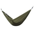 thumbnail image 5 of Olive Green Portable Camping Travel Single Hammock Hanging Bed with Tree Straps, 5 of 8