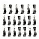 thumbnail image 4 of Calcetines de baloncesto digitales para hombre, calcetines deportivos profesionales con fondo de toalla grueso, calcetines de tubo medio de élite para mujer, calcetines de caña alta, 4 of 6