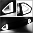 thumbnail image 6 of DNA Motoring For 18-20 Ford Mustang Honeycomb Mesh Matte Black LED Light Front Hood Bumper Grille, 6 of 6