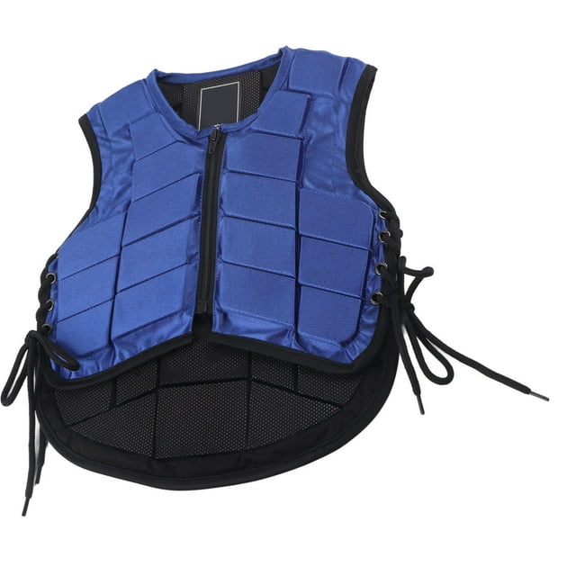 Kids Equestrian Vest, Comfortable Foam Padded Safety Horse Riding Protective Vest Body Protector for Children