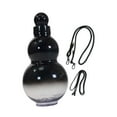 thumbnail image 3 of Botella de agua deportiva Gourd de 900 ml, adorable, con correa de transporte. Negro, 3 of 9