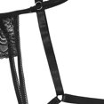 thumbnail image 5 of Ropa Interior Sexy Plus Gibobby Conjunto de encaje Sujetador + Tanga + Liga Lencería Negro S, 5 of 5
