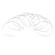 thumbnail image 1 of 10 diademas de metal lisas para manualidades, diadema con orejas de gato y flores. Blanco, 1 of 9