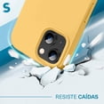 thumbnail image 3 of Funda de Protección para iPhone 14 - Sovico - Silicón con Forro de Microfibra, 3 of 6