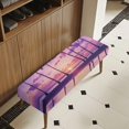 thumbnail image 3 of XYZCANDO Palm Tree Pattern Elastic Bench Seat Protection, Durable Polyester Spandex Fabric Bench Seat Cover for Bedroom Home, 3 of 9
