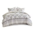 thumbnail image 1 of Madison Park 3-Piece Reversible Cotton Printed Coverlet Set in Cream, 1 of 10