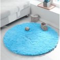 thumbnail image 3 of Alfombra redonda de lana de seda, cesta colgante para computadora, silla, tapete de yoga, sala de estar, sofá, dormitorio, tapete para el piso., 3 of 6