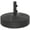 Black, variant on FASCK Patio Umbrella Base Holder, Heavy Duty Outdoor Umbrella Stand Base, Filled Up to 66lbs with Stand or 55lbs with Water for Garden, Poolside,Brown