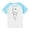 Blue, variant on vokkrv Girls' Summer T Shirts Cartoon Print Crewneck Short Sleeve Cute Casual Tops Beige 3 Years