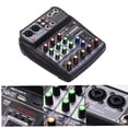 thumbnail image 4 of Muslady AI-4 Consola mezcladora compacta Mezclador de audio digital 4 canales BT, 4 of 8