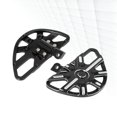thumbnail image 3 of Xingzhi Motorcycle Foot Pegs Rest Footrest Pedals for Touring Black, 3 of 9