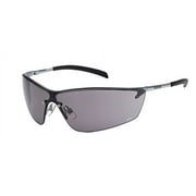Silium Anti-Fog, Scratch-Resistant Safety Glasses , Smoke Lens Color