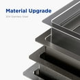 thumbnail image 4 of HIGOLD LS1.O PRO 30 Inch Undermount Stainless Steel Kitchen Sink With Stone Texture, Matt Black, 4 of 8