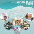 thumbnail image 3 of Clear Plastic Reclosable Zipper Bags, 6 x 6 Inches. Pack of 1000 Reclosable Plastic Bags with Zipper Closure. 2 Mil Plastic Jewelry Bags. Waterproof Reclosable Zip Bags for Industrial Use, 3 of 6