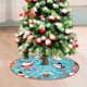 thumbnail image 5 of Falda de árbol de Navidad, falda de árbol de Navidad feliz, cuello, decoración navideña de granja suave, trompeta de 90 cm, 5 of 8