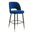 thumbnail image 2 of Modway Rouse Performance Velvet Bar Stool, Multiple Colors, 2 of 3