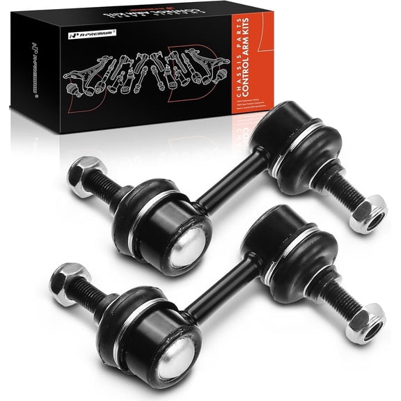 A-Premium 2x Front Sway Bar Links Stabilizer Bar Links Compatible with Honda Accord 2003-2007 & Acura TL 2004-2006 Replace # K90660 K90661