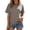 Brown@GC@, variant on Womens Base T-Shirts Short Sleeve T Shirts for Women Casual Crew Neck Striped Lightweight Tees Soft Cozy Tops
