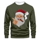 thumbnail image 1 of Sudaderas sin capucha para hombre, estilo casual, con estampado de moda, sudadera de manga larga, blusas de manga larga con cuello redondo, camisas, blusas para hombre, poliéster, 1 of 3