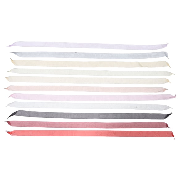 CTIRCHIU 11Pairs Assorted Color Ribbon Shoelaces for Sneakers and Casual Canvas Shoes