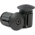 thumbnail image 1 of Tapones para los extremos del manillar: extremos de barra de bicicleta extensibles, de aluminio y ajustables para bicicleta de carretera, montaña, BMX, MTB(negro), 1 of 5