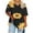 Black, variant on Summer Plus Size Tops For Women Causal Sunflower Loose Short Sleeve V-Neck Pullover Blouse T-Shirt Oversized Women Shirts Under $8 Pink XXXXL