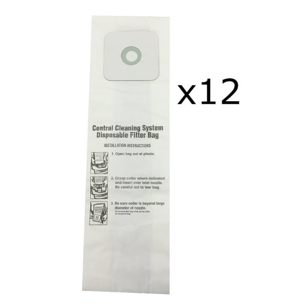 Nutone 391 Central Vac Bags 6Gallon (12Pack)