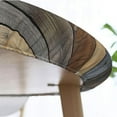 thumbnail image 6 of Rustic Wood Texture Print Round Tablecloth Vintage Table Cover with Elastic Edge Washable Fitted Table Cloth for Kitchen Patry Outdoor Decor Fits 40"-44", Small, 6 of 6