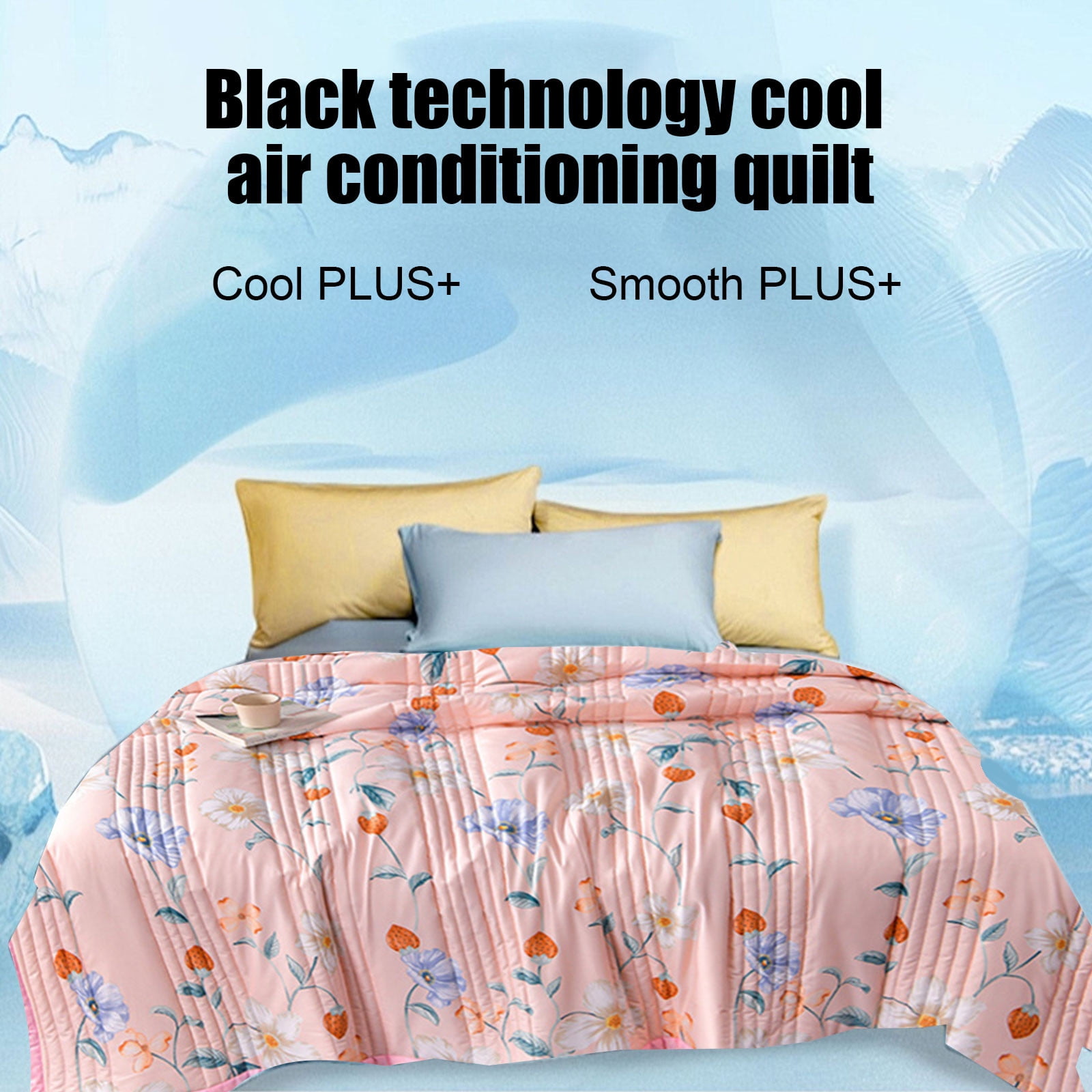 Cooling Comforter Quilted Spring Summer Quilt Soft Lightweight Duvet Summer Blanket Breathable Blankets A 39"x59" Clearance!