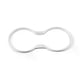 thumbnail image 3 of Cup Holder Cover For Jeep For Grand For Cherokee 2011- Car Accessories Silver Interior Trim Molding Cup Holder Cover Trim, 3 of 5