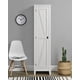 thumbnail image 4 of Wardrobe Closet Freestanding Closet Cabinet with Wide Drawers Hanging Rod Armoire Clothes Organizer for Bedroom Kids' Room Dorm My Lux Decor Round, 4 of 46