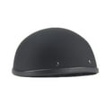 thumbnail image 5 of Fauful Lightest Motorcycle Flat Dot Beanie Helmet Half Helmet Cap For Skid Scooter Chopper, 5 of 5