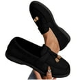 thumbnail image 7 of Xucatan Suede Loafers Flats for Women, Women's Loafers Suede Loafer Slip-on Penny, Leather Driving Comfortable Dress Ladies Loafers Casual Office Work Shoes Gift, 7 of 7