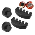 thumbnail image 2 of Violin 4pcs Rubber Violin Mute Violin Silencer Four-Piece Set 2pcs Claw Style & 2pcs Round Tourte for Practice and Performance Improve Tone Control Ideal for Beginners and, 2 of 7