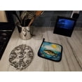 thumbnail image 3 of Carolines Treasures 7.5 x 7.5 in. Smallmouth Bass Pot Holders - Set of 2, 3 of 5