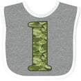thumbnail image 3 of Inktastic Green Camo 1st Birthday Boys Baby Bib, 3 of 4