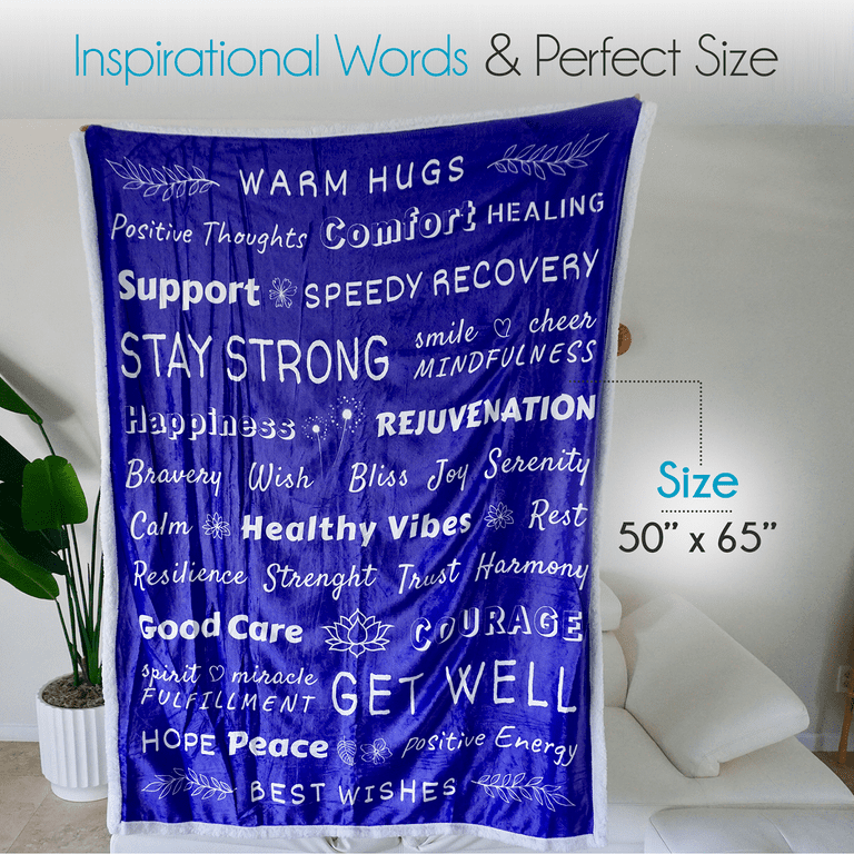 Best Gift for Women, Get Well Gifts With Blanket & Socks, Care
