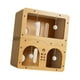 thumbnail image 4 of Casa de cartón para gatos, cueva, decoración del hogar, pelota colgante, juguete, poste rascador, caja, cama de salón L, 4 of 8