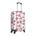 thumbnail image 3 of Kdxio Purple Mushroom Pattern Luggage Cover for Travel,Elastic and Durable,Fits 18-32 Inch,-No luggage included, 3 of 8