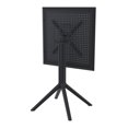 thumbnail image 6 of Sky 24 inch Square Folding Table in Black finish, 6 of 11