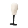 thumbnail image 4 of Milaget Mannequin Head Multifunctional Hat Rack Standing Stand for Cap Salon Black Medium, 4 of 9