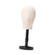 thumbnail image 4 of Cabeza de maniquí modelo cabeza de peluca cabeza de tela multiusos con base soporte de peluca sombrero Medio negro, 4 of 9